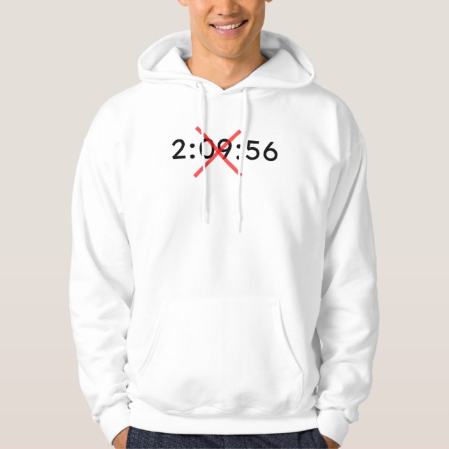 2:09:56...NEIN! HOODIE (Vorderseite)