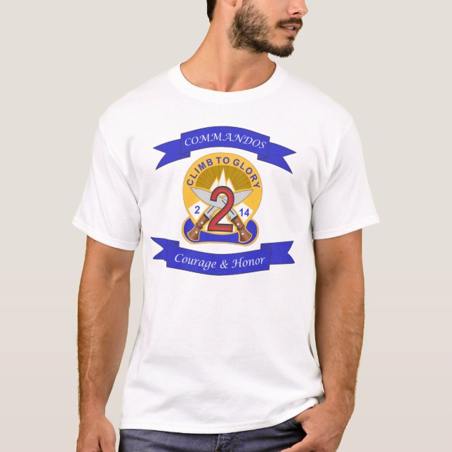 2-14 Aufstieg zum Ruhm-T-Shirt T-Shirt (Vorderseite)