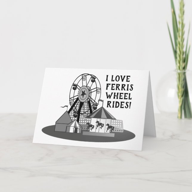 2-14 Riesenrad-Tag Karte (Vorderseite)