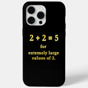 2 + 2 = 5 Funny Math Joke Case-Mate iPhone Hülle