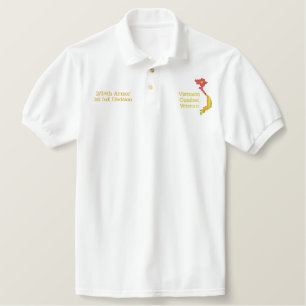 2/34. Armor Vietnam Combat Veteran Map Shirt
