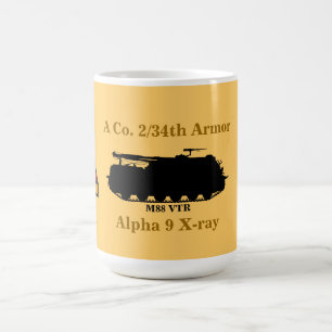 2/34th Rüstung, 25. Inf. Div. M88 VTR Kaffeetasse