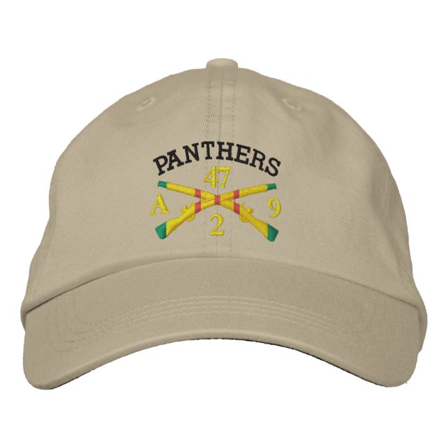 2/47e Bataillons d'infanterie Casquette brodé (Devant)