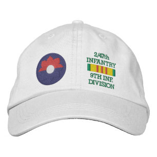2/47th FNI. 9ème FNI. Division. Casquette brodé