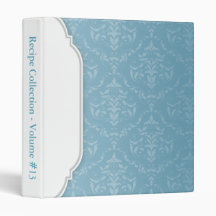 Classeur bleu moderne élégant de coutume de