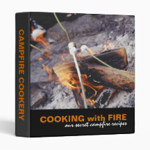 Classeur de cuisine de feu de camp