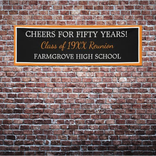 2,5 m Banner! Wiedersehen-Banner der Sonderklasse Banner