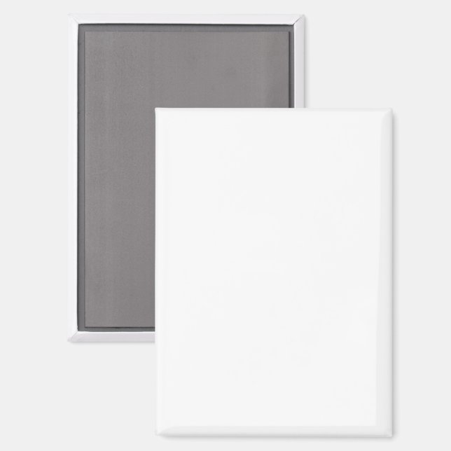 2,5" x 3,5" Rechteck Magnet Magnet (Vorderseite/Rückseite)