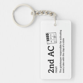 2. AC Definition - Funny Film Crew Schlüsselanhänger