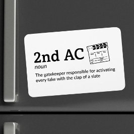 2. AC Definition - Set Life 4" x 6" Flex Magnet