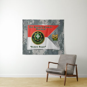 2. ACR Panzerkavallerie-Regiment “Immer bereit” Wandteppich