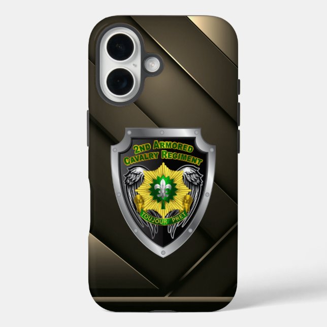 2. ACR Rüstkavalry Regiment iPhone 16 Hülle (Rückseite)