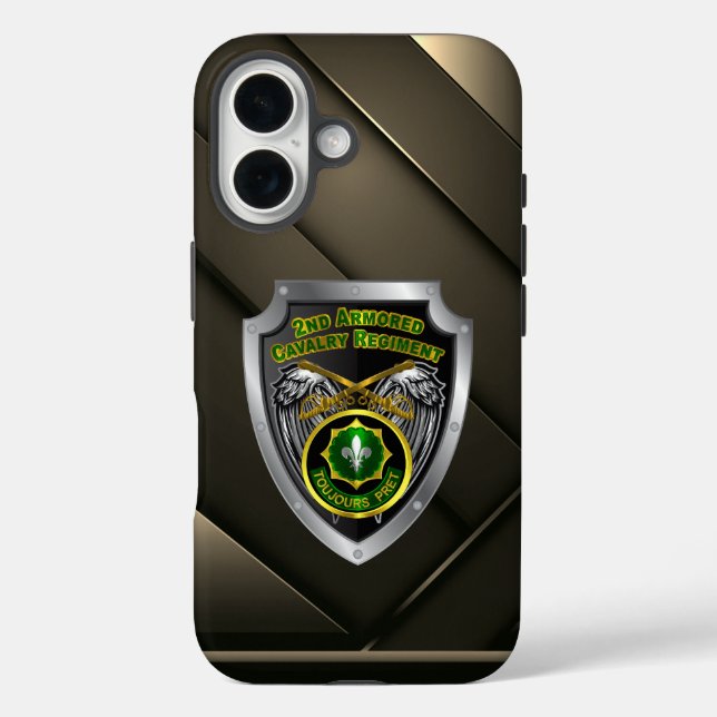 2. ACR Rüstkavalry Regiment iPhone 16 Hülle (Rückseite)