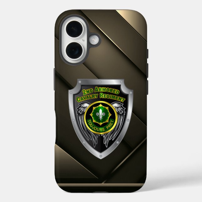 2. ACR Rüstkavalry Regiment iPhone 16 Hülle (Rückseite)