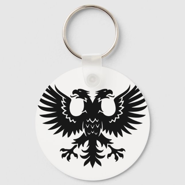 2 Adler Schlüsselanhänger (Vorderseite)