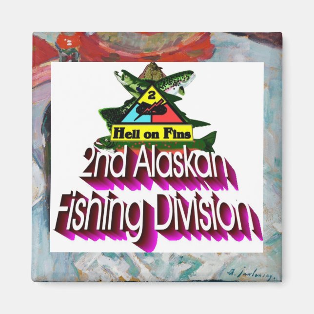 2. Alaskan Fishing Division Hell on Finnen Magnet (Vorne)