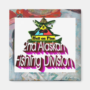2. Alaskische Fischereidivision Hölle auf Flossen Magnet