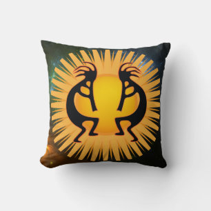 2 Alien ou Life Sun Kokopelli Lance Oreiller