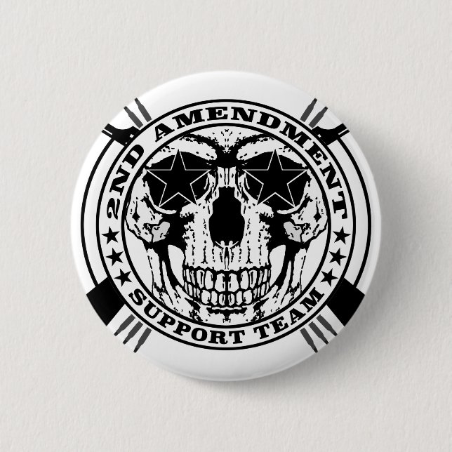 2. Änderungs-Support - Team - Knopf Button (Vorderseite)