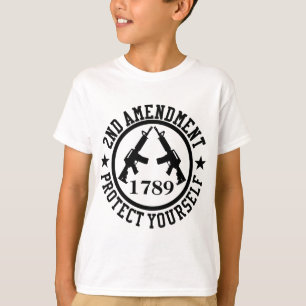 2. Änderungsantrag AR15 Schützen Sie sich selbst T-Shirt