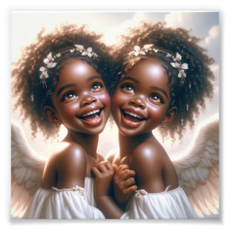 2 Angel Kidz Premium Satin Foto Paper