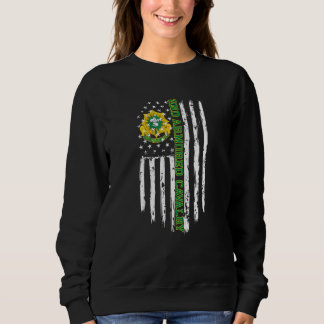 2. Armored Cavalry Regiment (2nd Acr) American Fl Sweatshirt