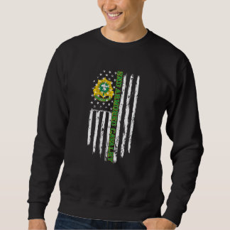 2. Armored Cavalry Regiment (2nd Acr) American Fl Sweatshirt