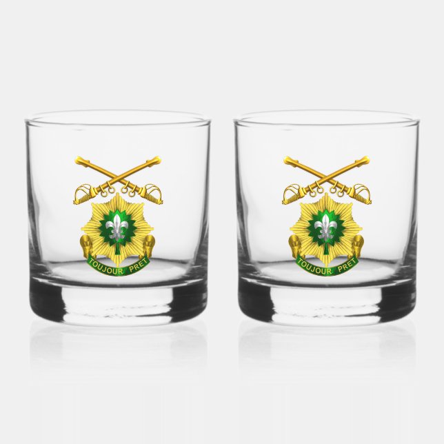 2. Armored Cavalry Regiment ACR Whiskyglas (Vorderseite)