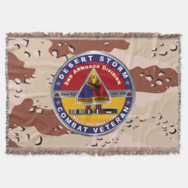 2. Armored Division Desert Storm Veteran Decke