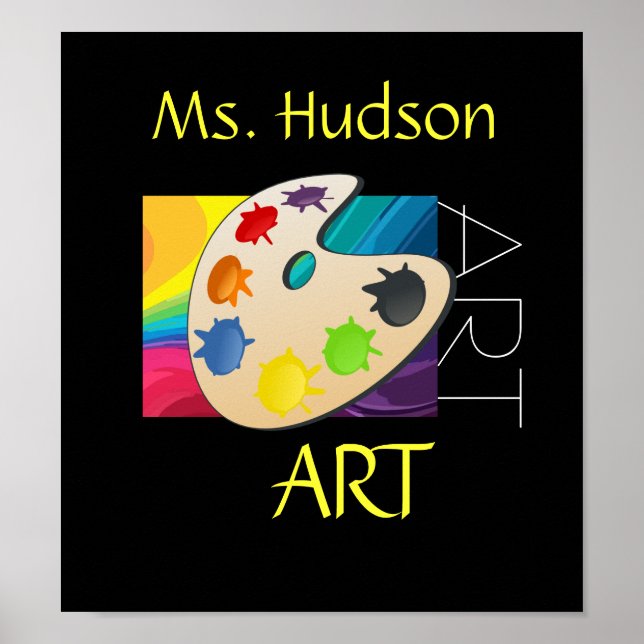 #2 Art Teacher Poster - SRF (Vorne)