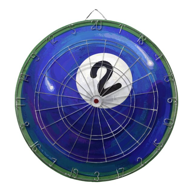 2 Ball Dartscheibe (vorne)
