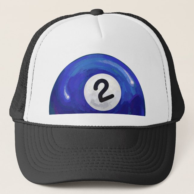 2 Ball Truckerkappe (Vorderseite)