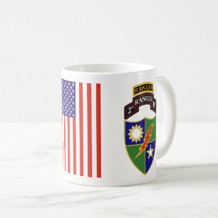 2. Bataillon - 75. Ranger w/Tab-Tasse Kaffeetasse