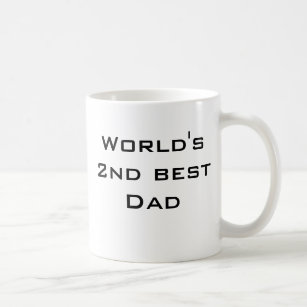 2. beste der Vater-Tasse der Welt Kaffeetasse