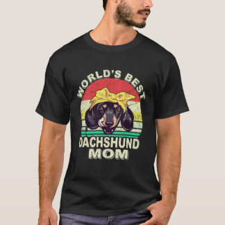 2 Bester Dackel-Vater der Welt Vintage T-Shirt