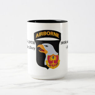 2. Bn-320. Feld-Artillerie-Tasse Zweifarbige Tasse