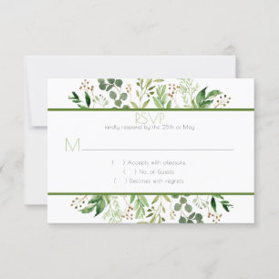 #2 Botanischer Traum - UAWG RSVP Karte