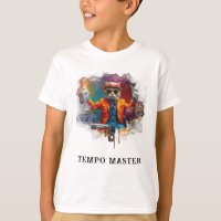2 - Boy Drummer Shirt - Damian