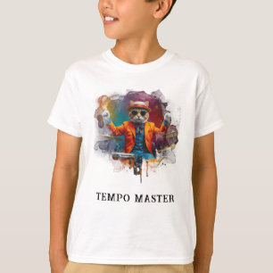 2 - Boy Drummer Shirt - Damian