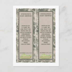 2 Buch Marks ARMY ACU Camoflauge Digitale Camoufla Einladungspostkarte