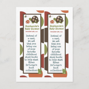 2 Buch Marks Laguna Beach Turtle Frog Pond Animal Einladungspostkarte