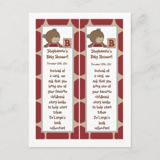 2 Buchmarken Cocalos Buttons Einladungspostkarte