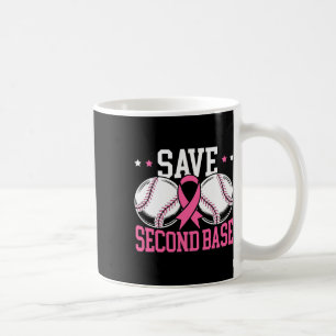 2. Byse Bysebyll Player Breast Cancer Awaren geret Kaffeetasse