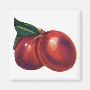2 Cherries Magnet (benutzerdefinierbar)