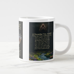 2. Chronik 7:14-16 und Jesaja 48:9-13 KJV Tasse