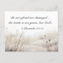 2 Chroniken 20:15 Die Schlacht ist Gottes Bibelver
