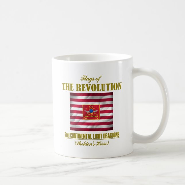 2. Continental Light Dragoons Kaffeetasse (Rechts)