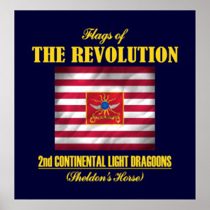 2. Continental Light Dragoons Poster