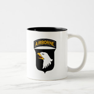 2 Couleurs 101st Tasse aéroportée