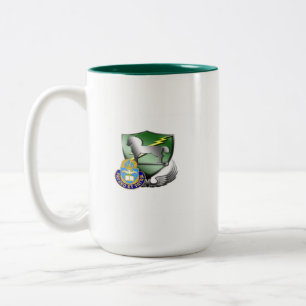 2 Couleurs 10ème Tasse d'aumônier de groupe de forces